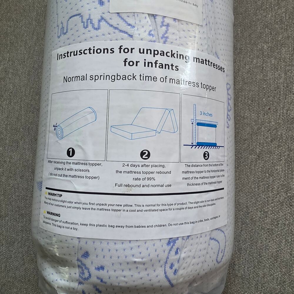 NEW Mochen Trifold Pack and Play Mattress - Picture 2 of 6